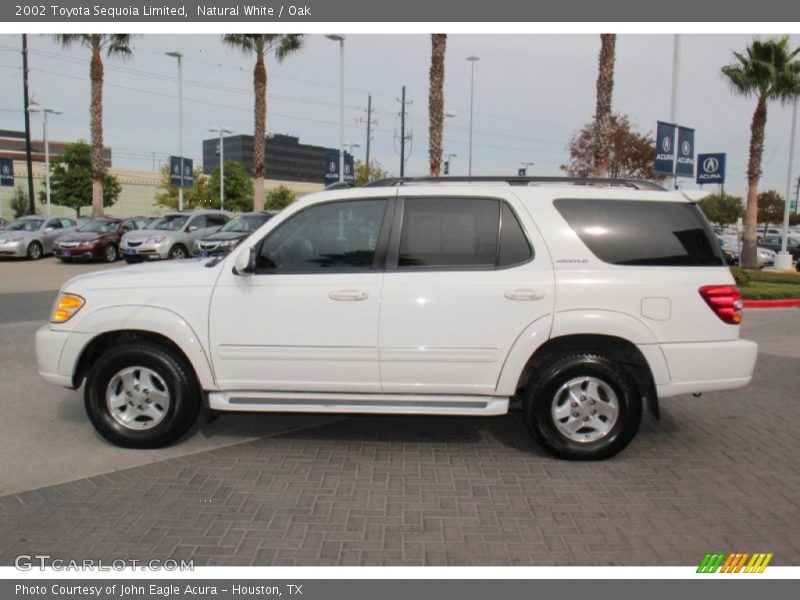 Natural White / Oak 2002 Toyota Sequoia Limited