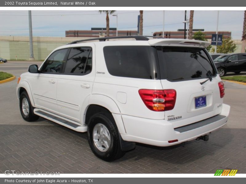 Natural White / Oak 2002 Toyota Sequoia Limited