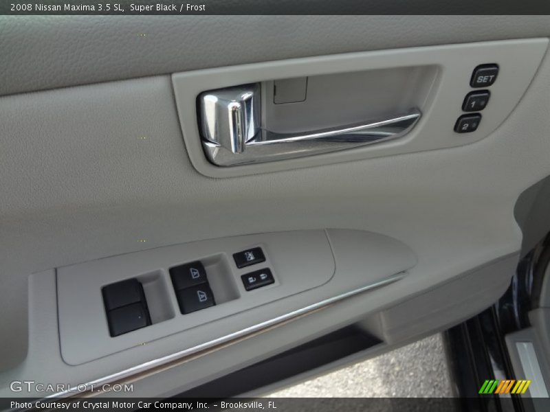 Super Black / Frost 2008 Nissan Maxima 3.5 SL
