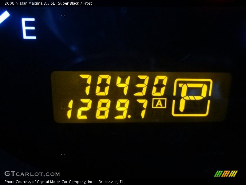 Super Black / Frost 2008 Nissan Maxima 3.5 SL