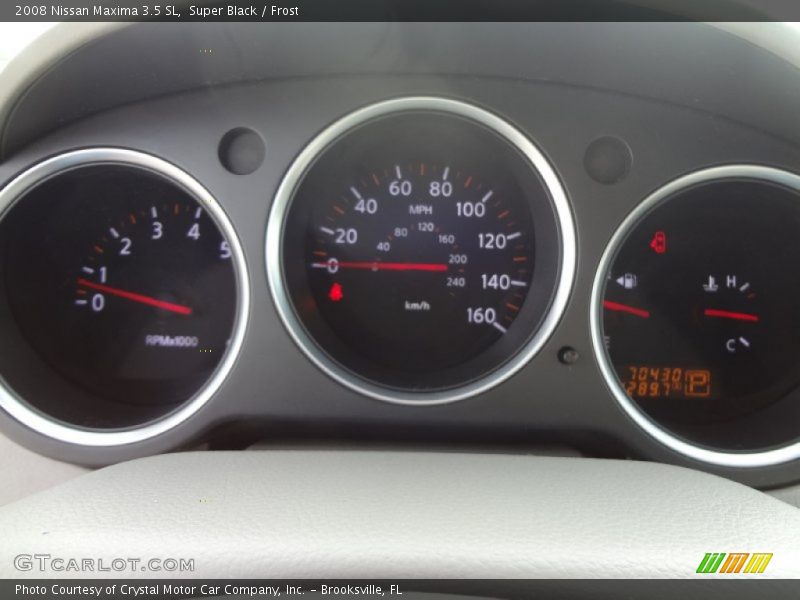 Super Black / Frost 2008 Nissan Maxima 3.5 SL