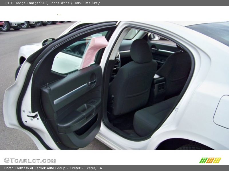 Stone White / Dark Slate Gray 2010 Dodge Charger SXT
