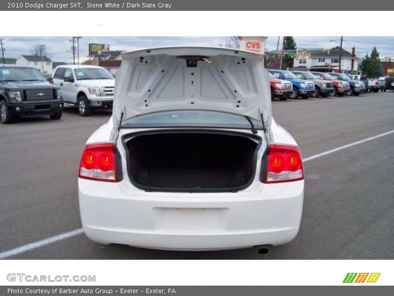 Stone White / Dark Slate Gray 2010 Dodge Charger SXT