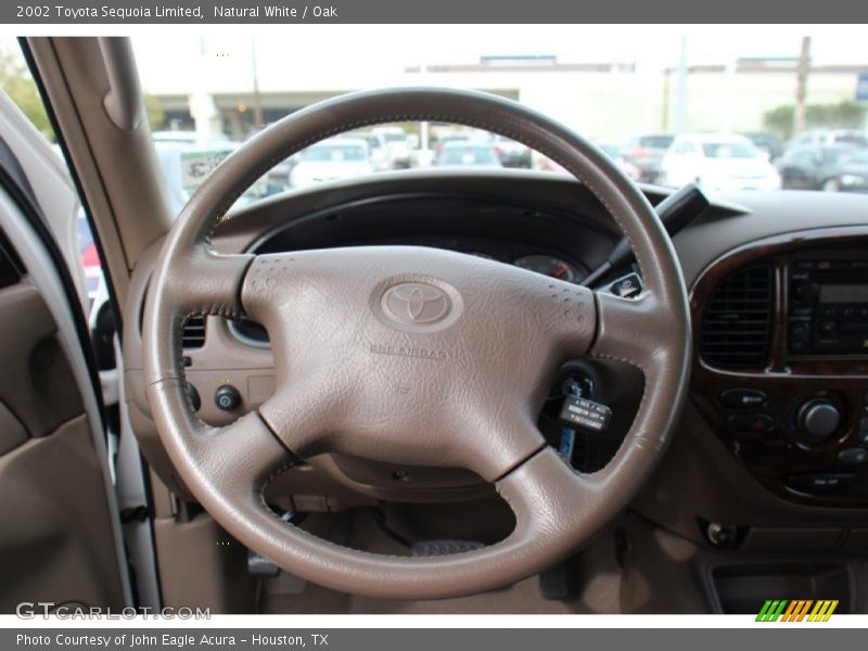 Natural White / Oak 2002 Toyota Sequoia Limited