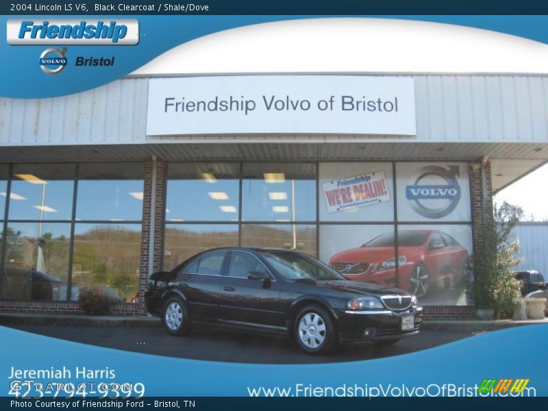 Black Clearcoat / Shale/Dove 2004 Lincoln LS V6
