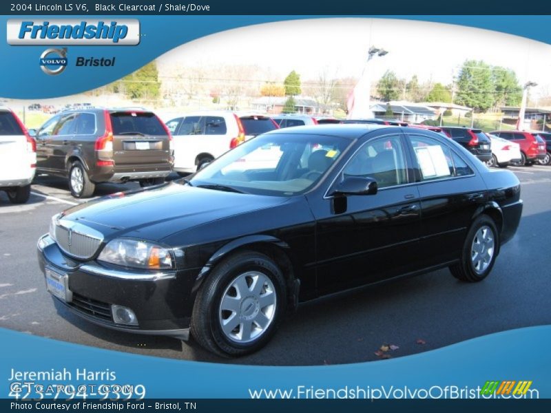 Black Clearcoat / Shale/Dove 2004 Lincoln LS V6