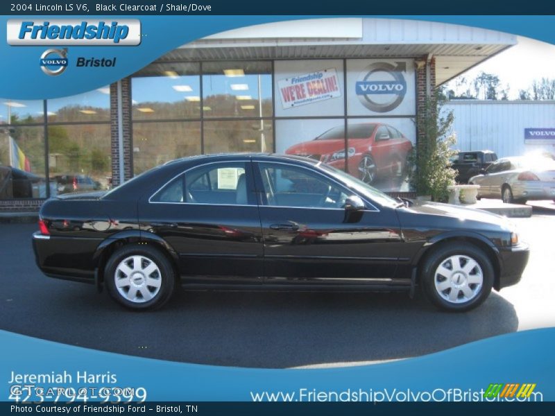 Black Clearcoat / Shale/Dove 2004 Lincoln LS V6