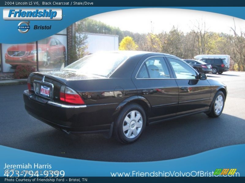 Black Clearcoat / Shale/Dove 2004 Lincoln LS V6