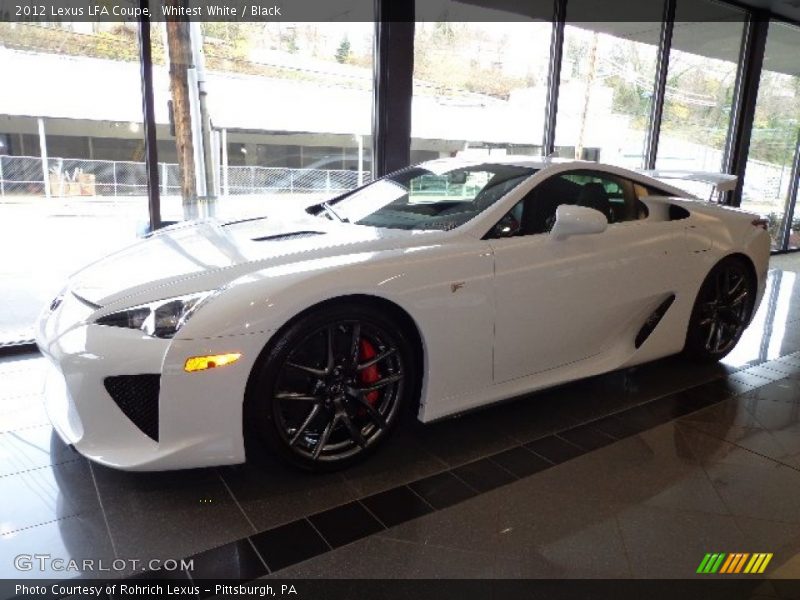Front 3/4 View of 2012 LFA Coupe