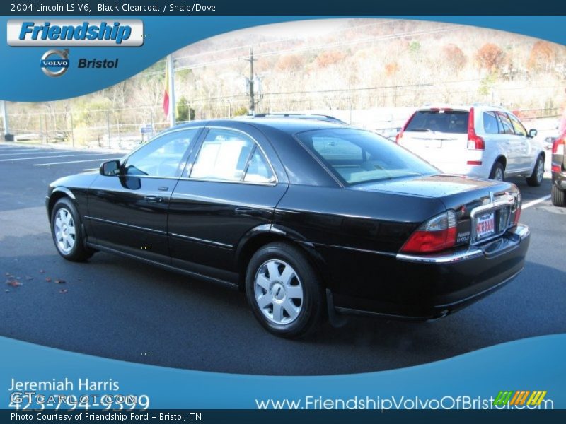 Black Clearcoat / Shale/Dove 2004 Lincoln LS V6