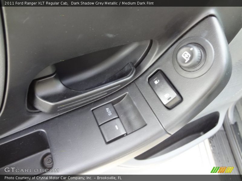 Dark Shadow Grey Metallic / Medium Dark Flint 2011 Ford Ranger XLT Regular Cab