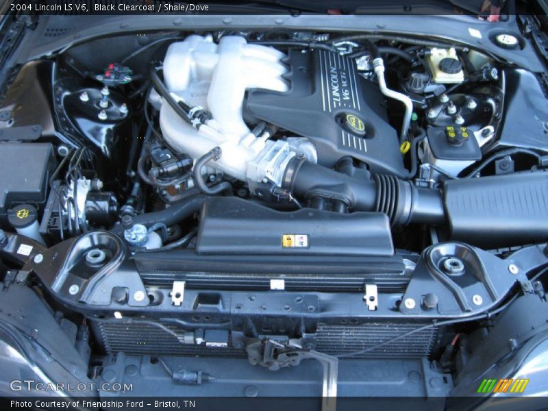 Black Clearcoat / Shale/Dove 2004 Lincoln LS V6