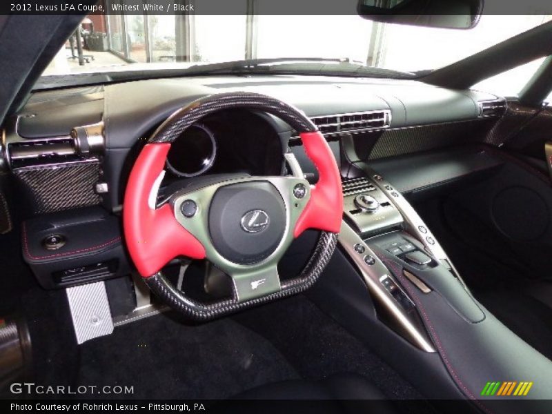 Dashboard of 2012 LFA Coupe