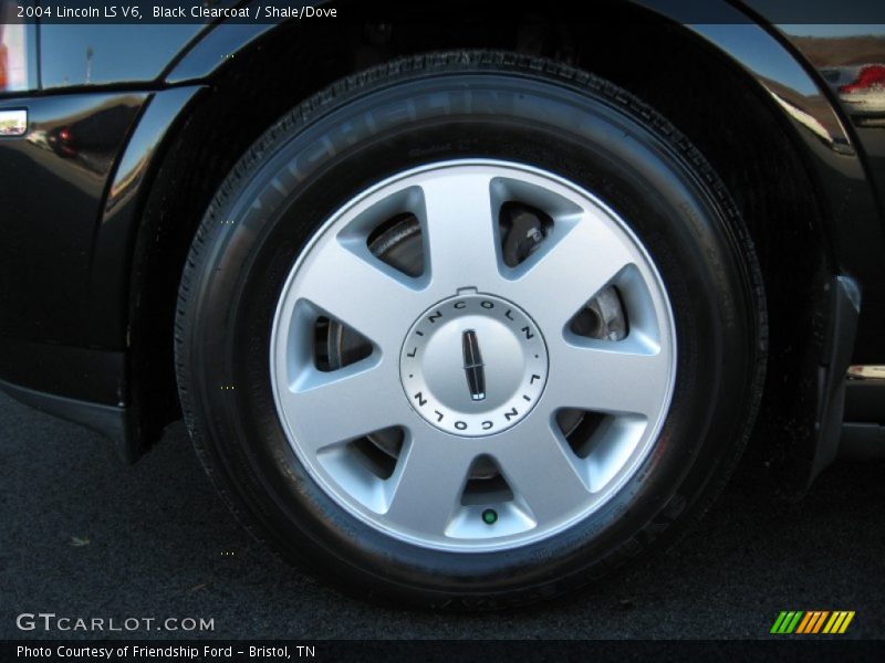 Black Clearcoat / Shale/Dove 2004 Lincoln LS V6