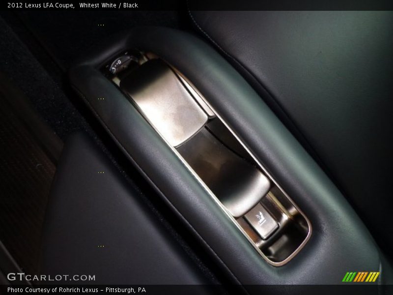 Whitest White / Black 2012 Lexus LFA Coupe