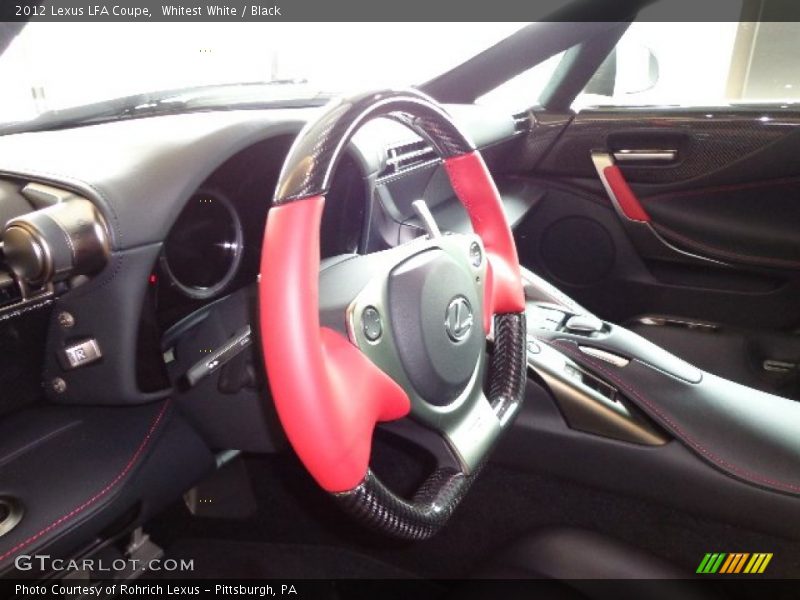  2012 LFA Coupe Black Interior