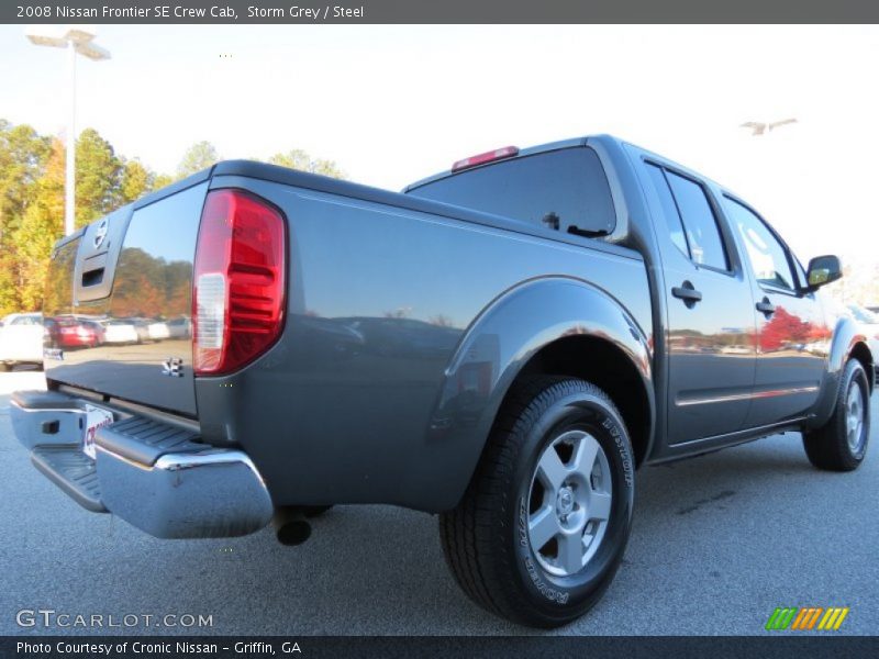 Storm Grey / Steel 2008 Nissan Frontier SE Crew Cab