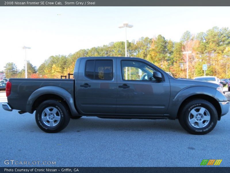 Storm Grey / Steel 2008 Nissan Frontier SE Crew Cab
