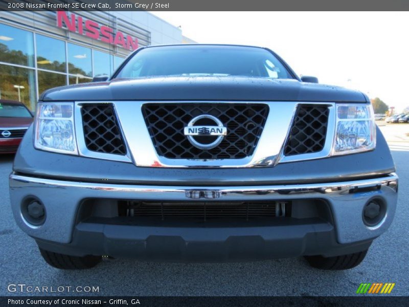 Storm Grey / Steel 2008 Nissan Frontier SE Crew Cab