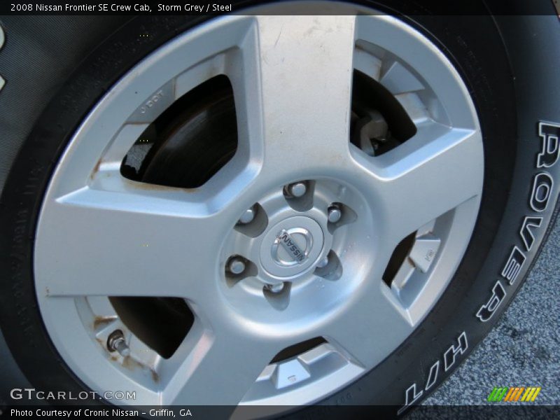 Storm Grey / Steel 2008 Nissan Frontier SE Crew Cab