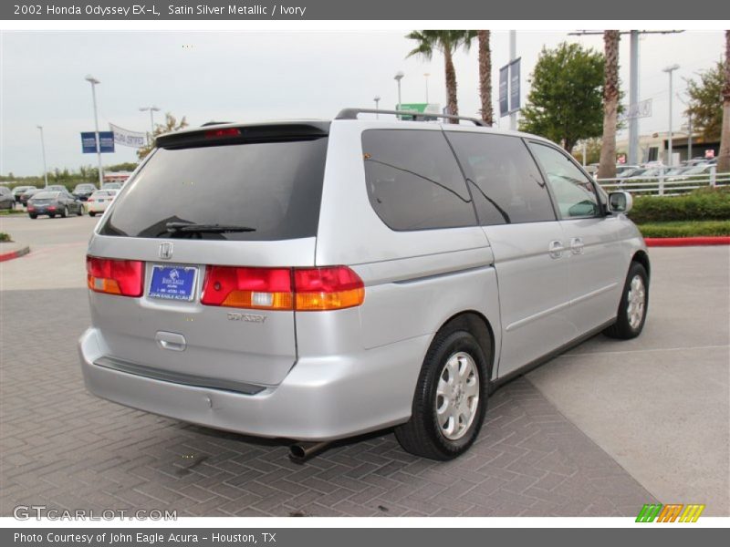 Satin Silver Metallic / Ivory 2002 Honda Odyssey EX-L