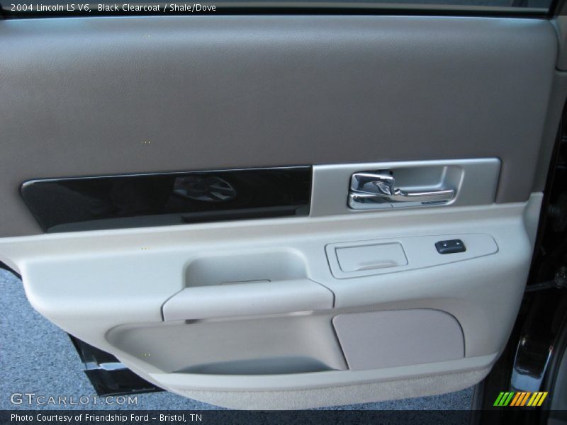 Black Clearcoat / Shale/Dove 2004 Lincoln LS V6