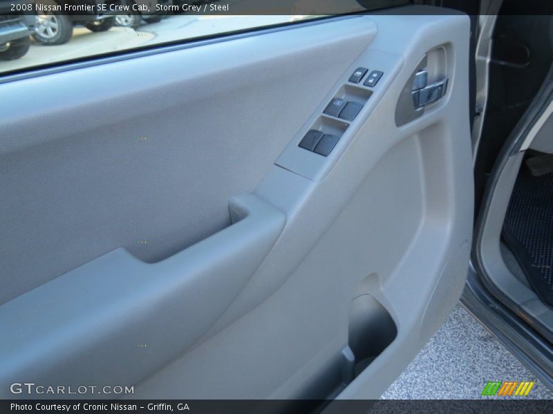 Storm Grey / Steel 2008 Nissan Frontier SE Crew Cab