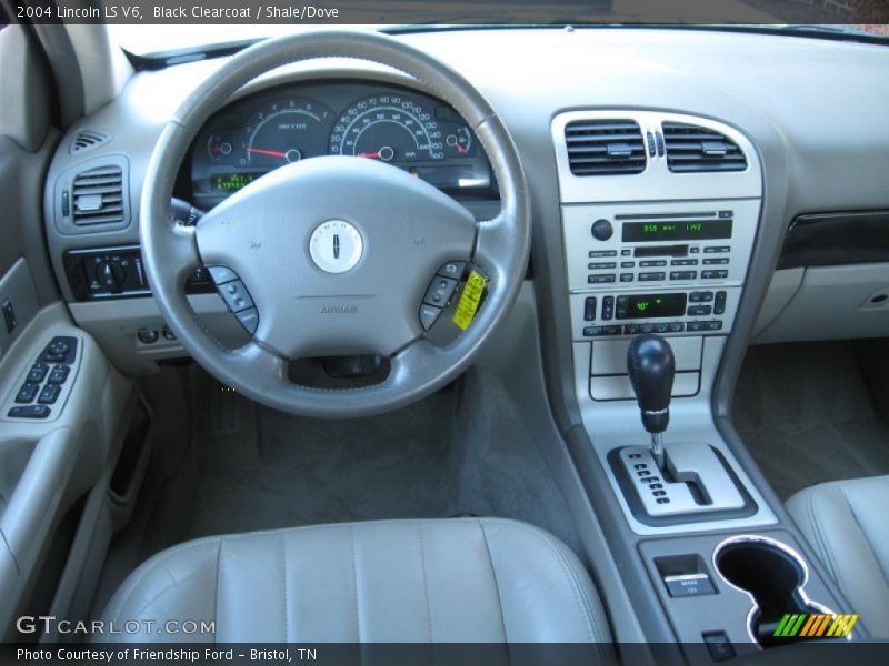 Black Clearcoat / Shale/Dove 2004 Lincoln LS V6