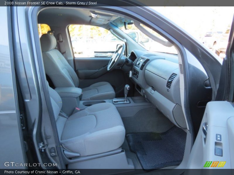 Front Seat of 2008 Frontier SE Crew Cab