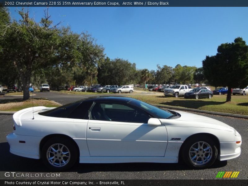Arctic White / Ebony Black 2002 Chevrolet Camaro Z28 SS 35th Anniversary Edition Coupe