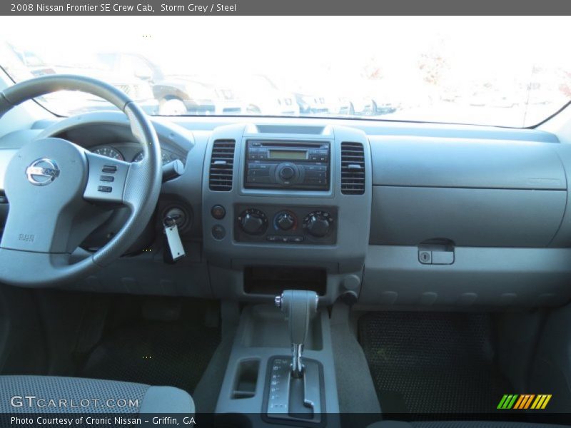 Dashboard of 2008 Frontier SE Crew Cab