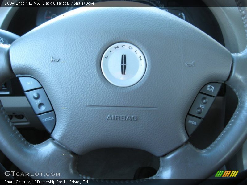 Black Clearcoat / Shale/Dove 2004 Lincoln LS V6