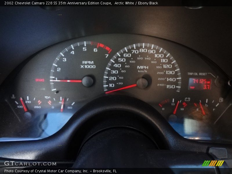  2002 Camaro Z28 SS 35th Anniversary Edition Coupe Z28 SS 35th Anniversary Edition Coupe Gauges