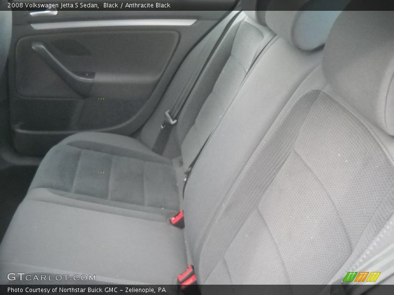 Black / Anthracite Black 2008 Volkswagen Jetta S Sedan