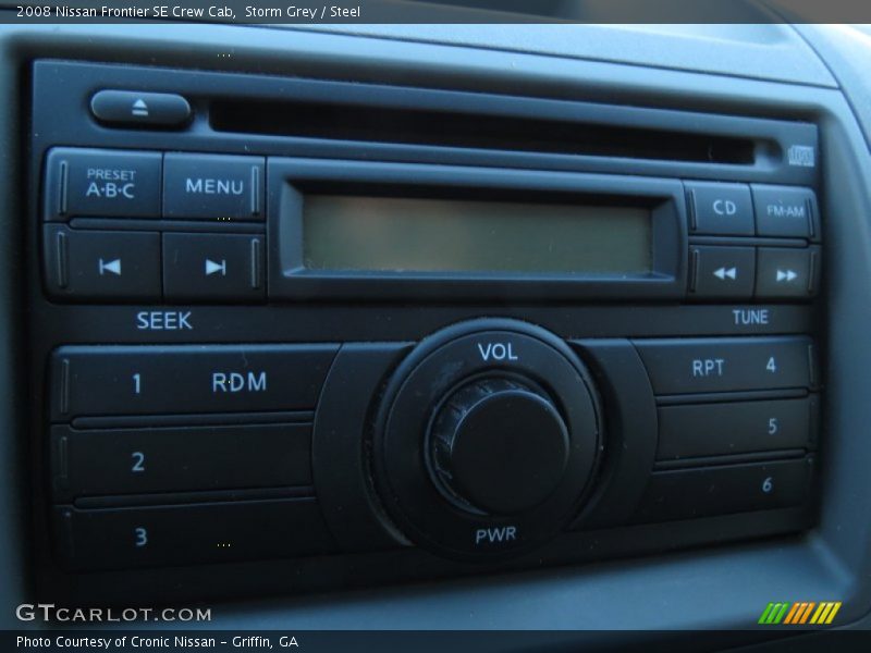 Storm Grey / Steel 2008 Nissan Frontier SE Crew Cab
