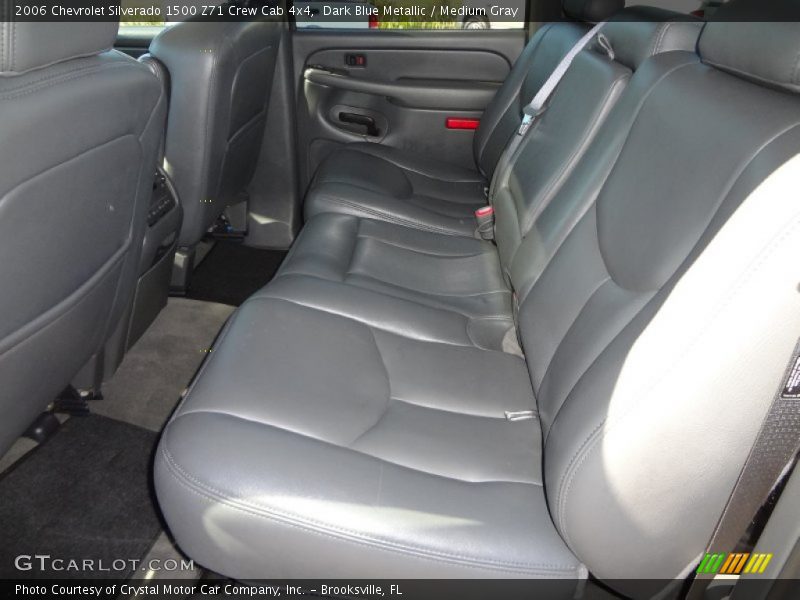 Dark Blue Metallic / Medium Gray 2006 Chevrolet Silverado 1500 Z71 Crew Cab 4x4