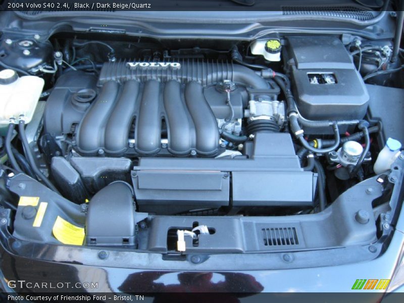 Black / Dark Beige/Quartz 2004 Volvo S40 2.4i