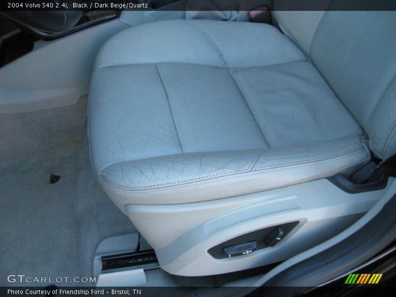 Black / Dark Beige/Quartz 2004 Volvo S40 2.4i