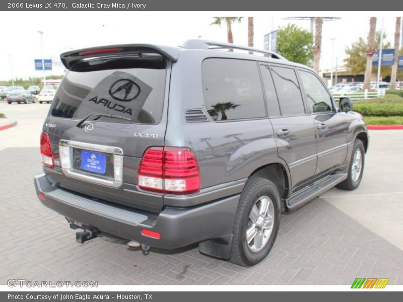 Galactic Gray Mica / Ivory 2006 Lexus LX 470
