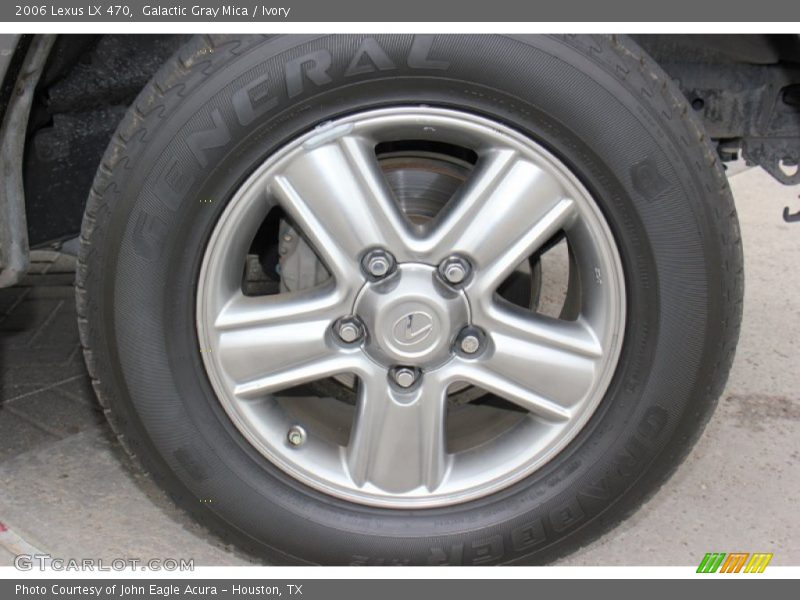 Galactic Gray Mica / Ivory 2006 Lexus LX 470