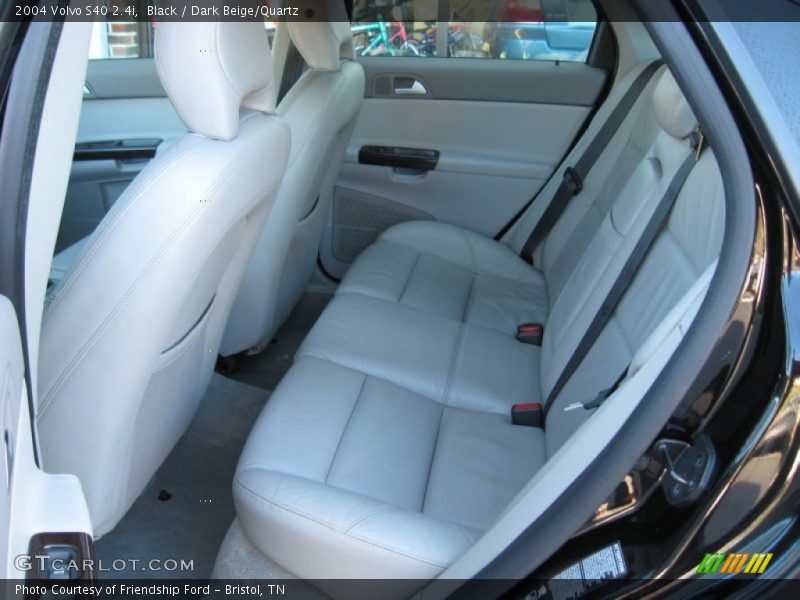 Black / Dark Beige/Quartz 2004 Volvo S40 2.4i