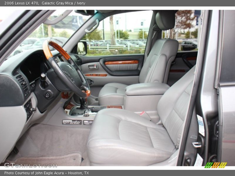 Galactic Gray Mica / Ivory 2006 Lexus LX 470