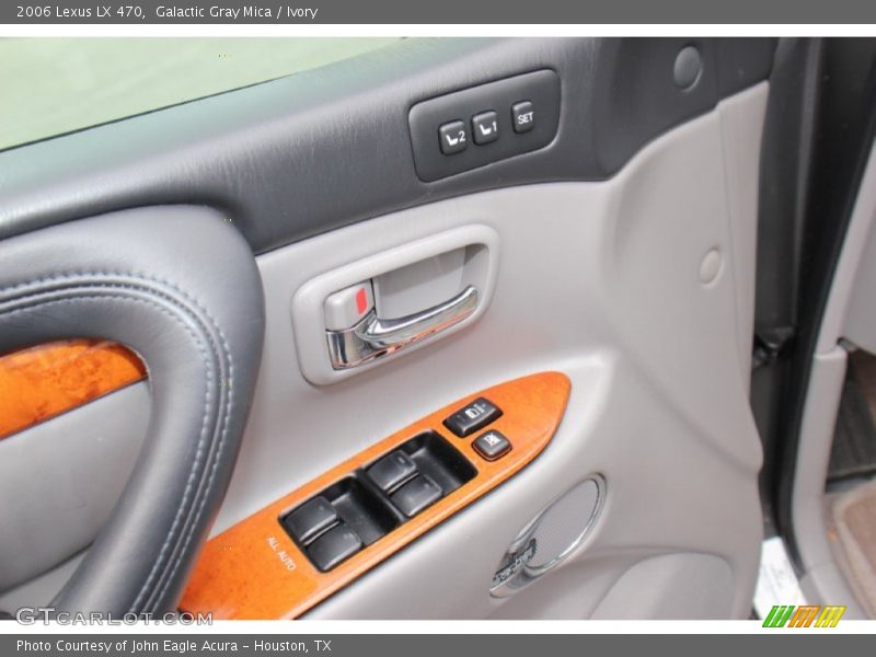 Galactic Gray Mica / Ivory 2006 Lexus LX 470