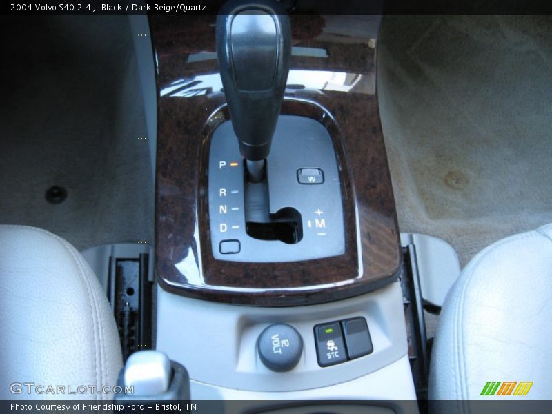Black / Dark Beige/Quartz 2004 Volvo S40 2.4i
