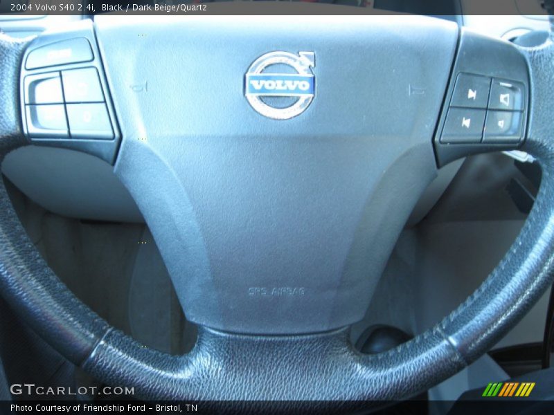 Black / Dark Beige/Quartz 2004 Volvo S40 2.4i