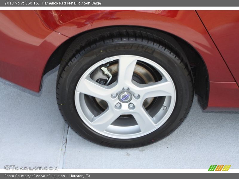 Flamenco Red Metallic / Soft Beige 2013 Volvo S60 T5
