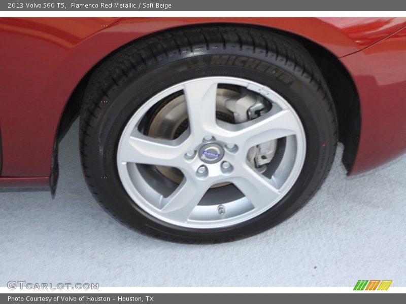 Flamenco Red Metallic / Soft Beige 2013 Volvo S60 T5