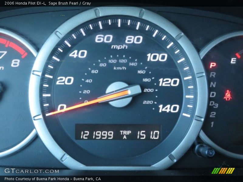 Sage Brush Pearl / Gray 2006 Honda Pilot EX-L