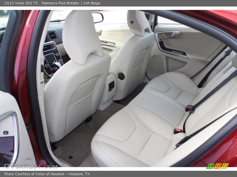 Flamenco Red Metallic / Soft Beige 2013 Volvo S60 T5