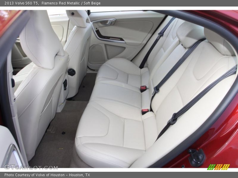 Flamenco Red Metallic / Soft Beige 2013 Volvo S60 T5
